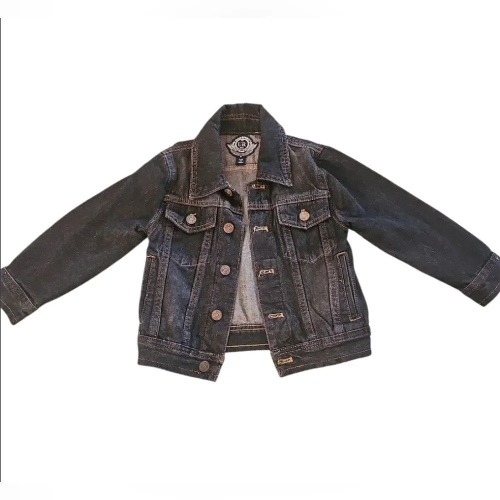 Urban Republic Dark Blue Kids Denim Jacket